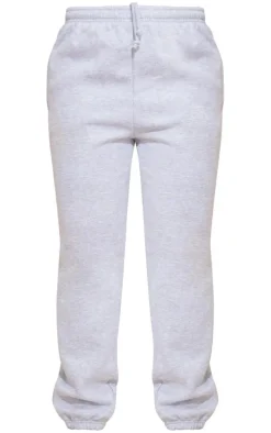 Ash Grey Cuffed Sweat High Waist Sweatpants