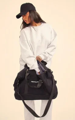 Ash Grey Longline Oversized Sweatshirt