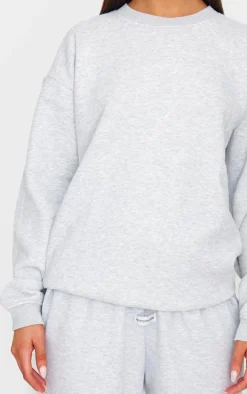 Ash Grey Oversized Fit Sweatshirt