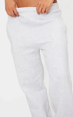 Ash Grey Sweat Cuffed High Waist Sweatpants