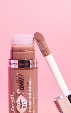 Barry M That's Swell! Peptide Plumping Lip Oil - Taupe Touch
