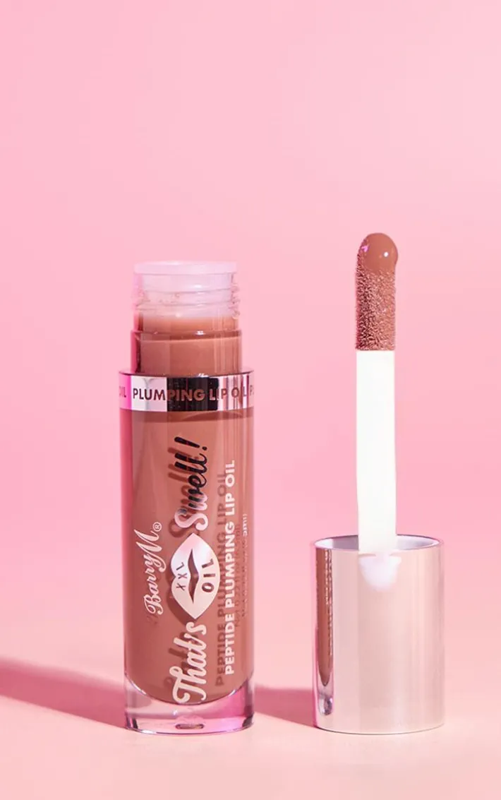Barry M That's Swell! Peptide Plumping Lip Oil - Nude Nectar