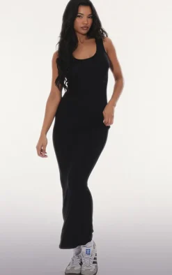 Basic Black Maxi Dress