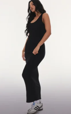 Basic Black Maxi Dress