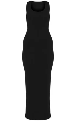 Basic Black Maxi Dress