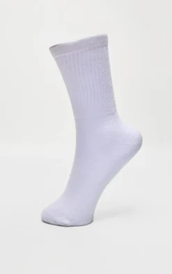 Basic White Sport Socks