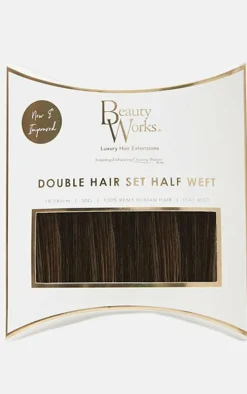 Beauty Works Double Hair Set Weft Clip In 18 Inch Dubai 50 Grams