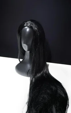 Black 40 Inch Wig