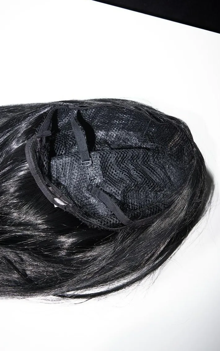 Black 40 Inch Wig