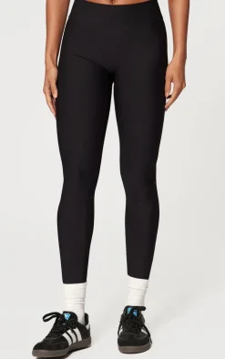 Black Active Rib Gym Leggings