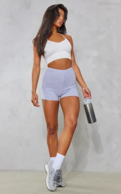 Black and Grey Jersey 2 Pack Hot Pants