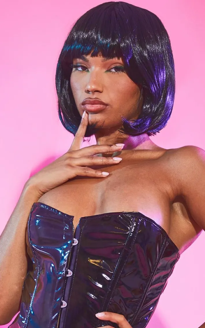 Black Cleopatra Short Wig