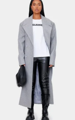 Black Faux Leather High Waisted Leggings