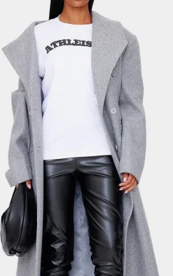 Black Faux Leather High Waisted Leggings