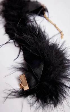 Black Feather Choker