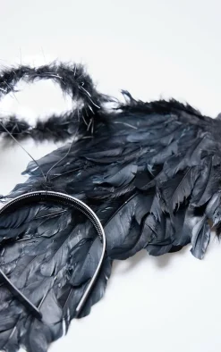 Black Feather Halo