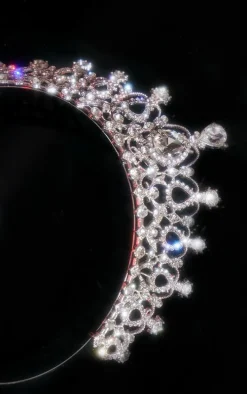 Black Feather Mini Wings And Tiara Accessories Set