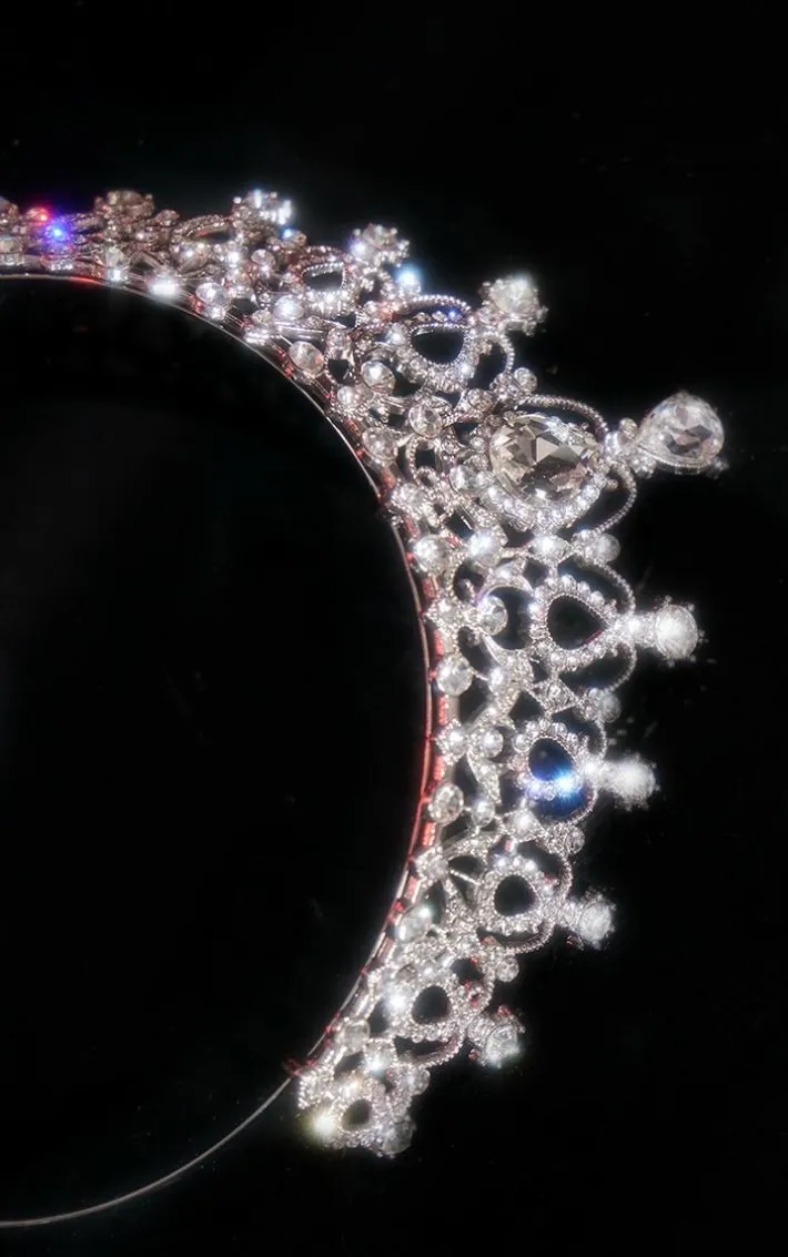 Black Feather Mini Wings And Tiara Accessories Set