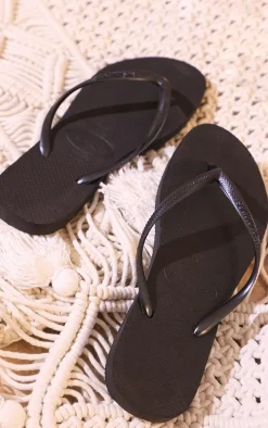 Black Havaianas Slim