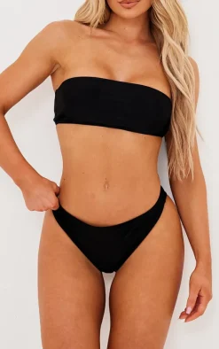 Black Mix & Match Cheeky Bum Bikini Bottoms