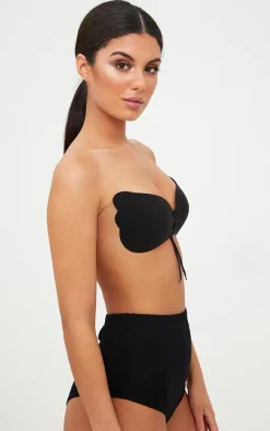 Black Push Up Stick On Bra