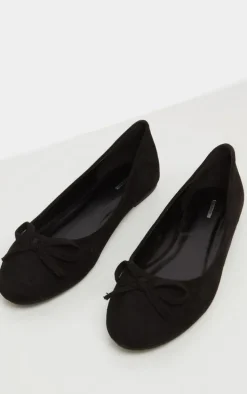 Black Round Toe Ballet