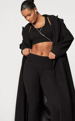 Black Sculpt Cropped Gym Legging