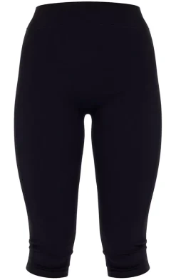Black Sculpt Pedal Pusher Leggings