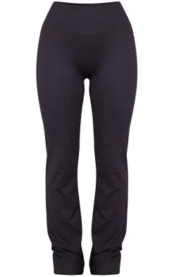 Black Sculpt Straight Leg Yoga Pants