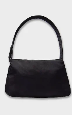 Black Shoulder Nylon Bag