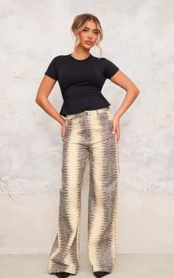 Black Slinky Backless T Shirt