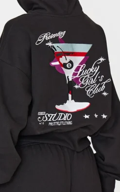 Black Studio Archives Embroidered Zip Up Jacket