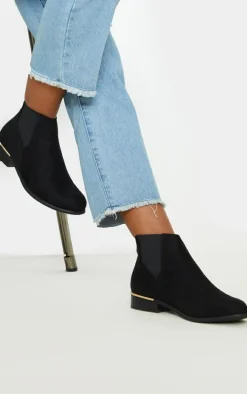 Black Wide Fit Chelsea Boot