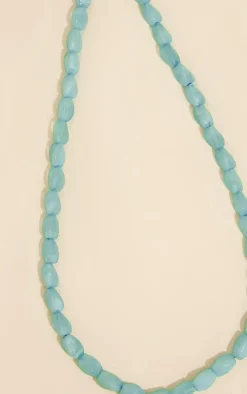 Blue Beaded Belly Chain