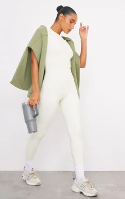 Bone Sculpt Short Sleeve Unitard