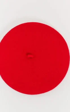 Bright Red Beret