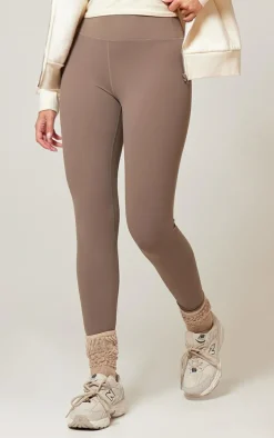 Brown Sculpt High Waist Leggings