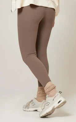 Brown Sculpt High Waist Leggings