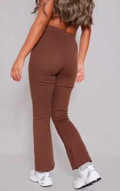 Brown Straight Leg Pant