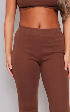 Brown Straight Leg Pant