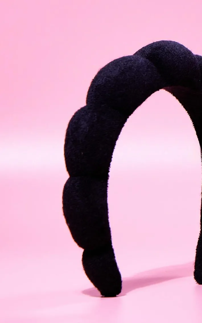 Brushworks Black Cloud Headband