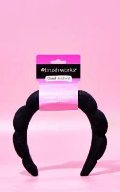 Brushworks Black Cloud Headband
