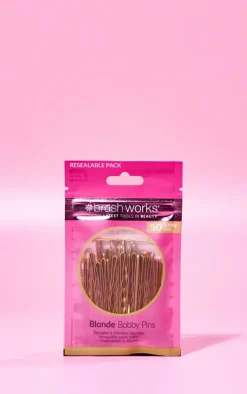 Brushworks Blonde Bobby Pins