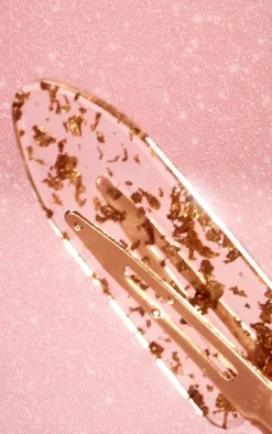 Brushworks Gold Flake No Crease Clips 6 Pack