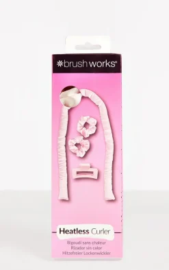 Brushworks Heatless Curler Pink