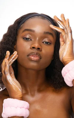 Brushworks Microfibre Wrist Washbands - 2 Sets