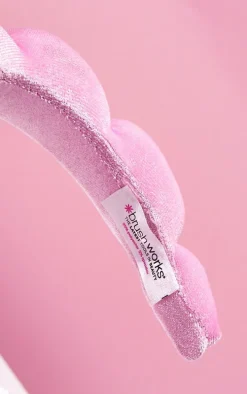 Brushworks Pink Cloud Headband