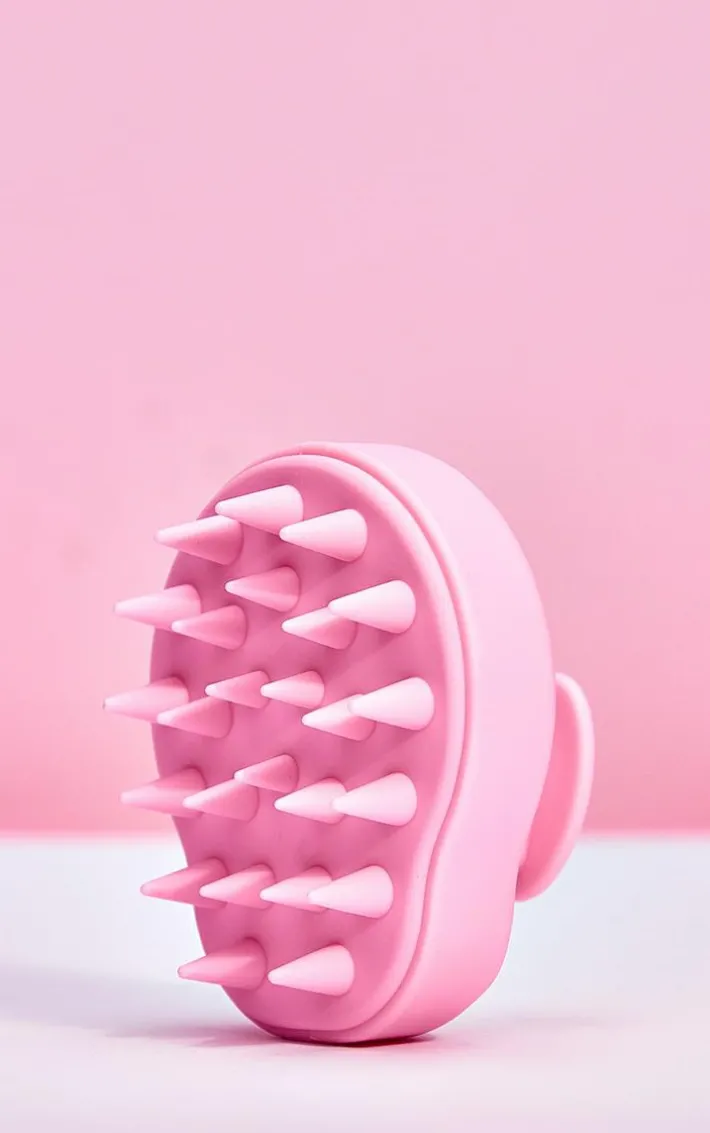 Brushworks Pink Scalp Massaging Brush