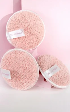 Brushworks Reusable Makeup Remover Pads - 3 Pack