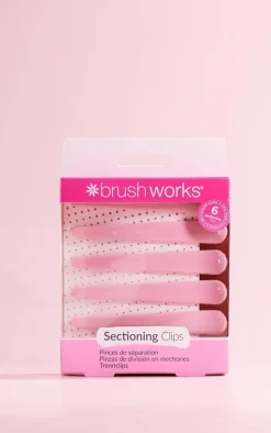 Brushworks Sectioning Clips 6 Pack
